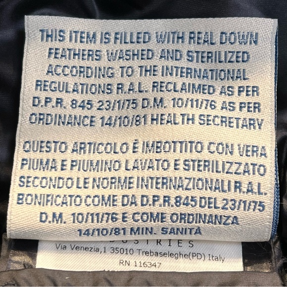 Moncler Lissy Collarless Down Zip-Up Jacket Sz-2 - Picture 11 of 16